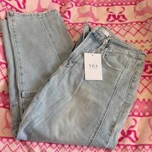 Vici Light Blue Barrel jeans